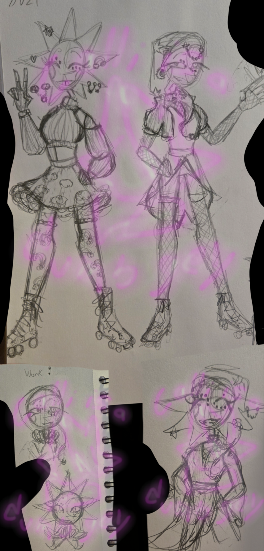 More Out The Outfits Au I Guess Lol (idk What To Call This. It's Just Me Giving Random Outfits To Sun,