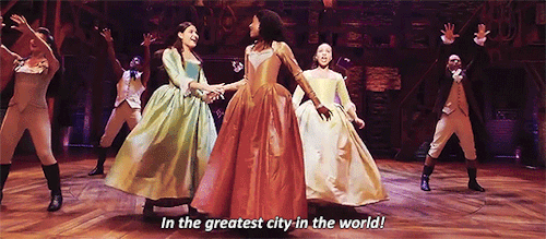 musicalsaregreat:Favorite Musical Moments | Hamilton↳ The Schuyler Sisters