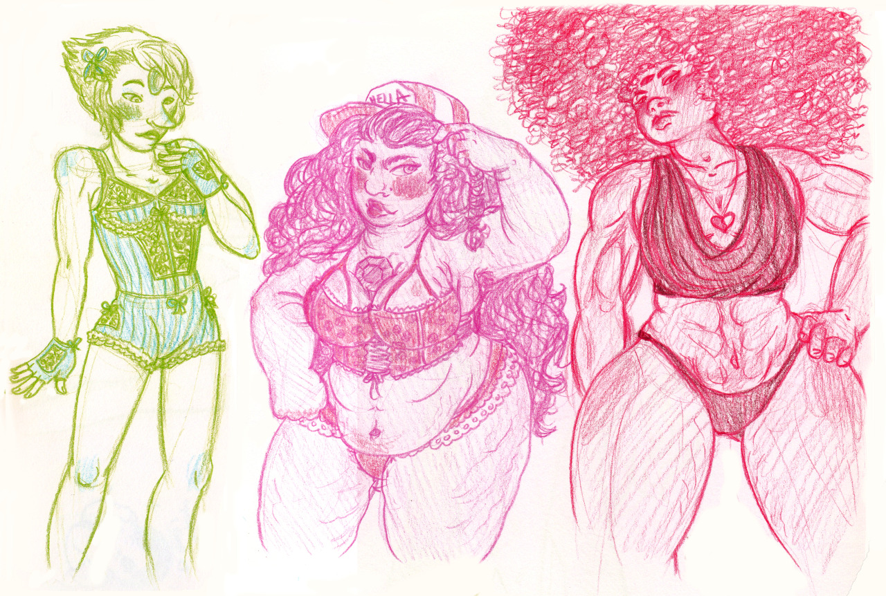 rhinocio:  If I ever stop playing with body types assume I’ve given up art. 
