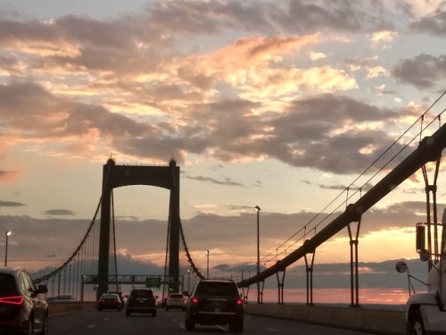 laughingcourage:Some skyline pictures from the bridge near my house. Love the perspective and the li