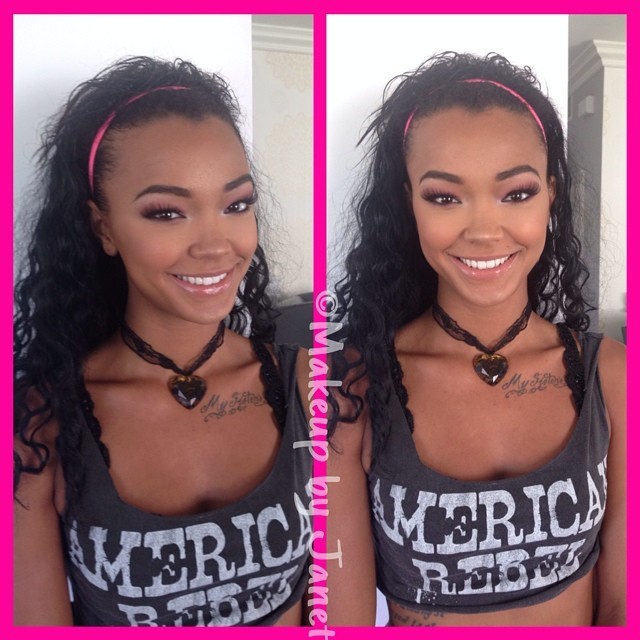 susankane88:  This mixed breed named Harley has the face of a White girl and the
