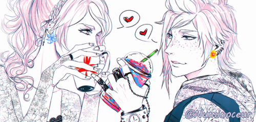 numinoceur:        One day we’ll go on a real coffee date @sailor-mochiヾ(๑❛ ▿ ◠๑ )