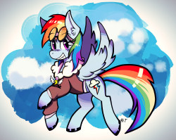 wirelesspony:  Fast Horse Brony Con print!