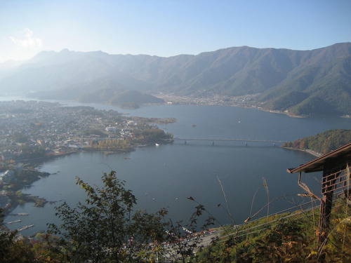 IMG_8563 on Flickr. Lake Kawaguchi in Fujikawaguchiko From Kachikachi Mountain, Yamanashi