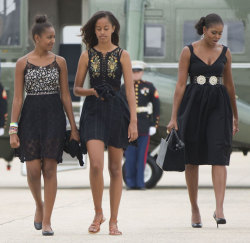 accras:  The beautiful Obama family 