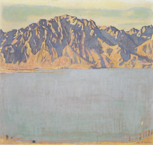 Ferdinand Hodler, Views from Lake Geneva (1905)