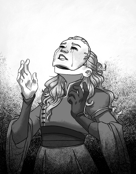 tattered-demalion:  “For a while, she’d been … everybody. A hundred faces, cycling one after another