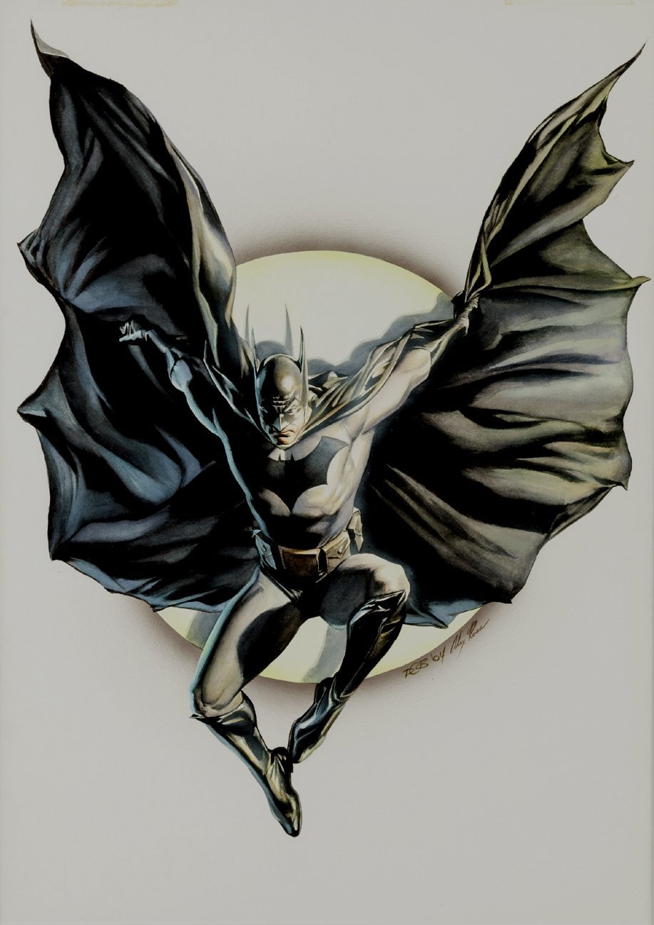 Drawings of alex ross batman