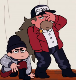 starlightshoe:  steven and gregs looks got me SHOOK