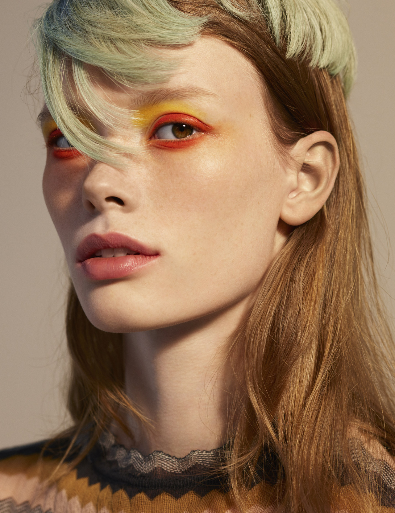 thebeautymodel:Julia Hafstrom by Sharif Hamza for W Magazine May 2017.Stylist: Melissa