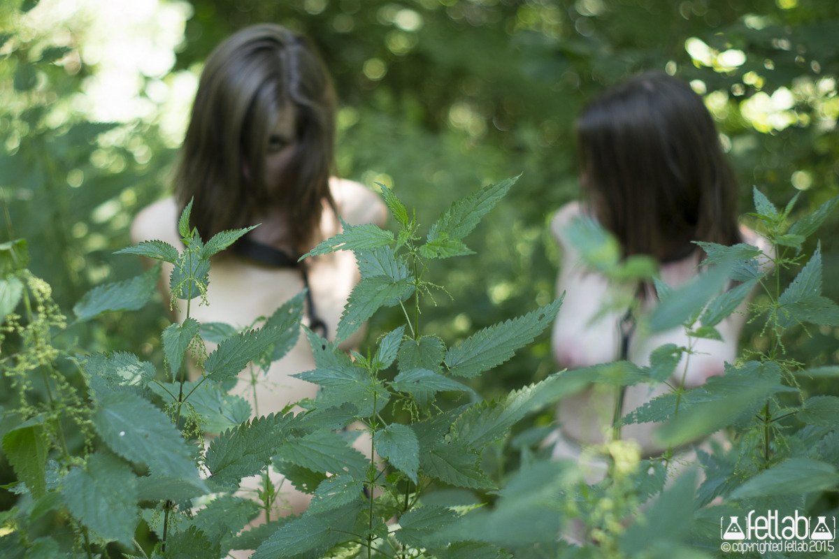 Nettle season is the perfect time to hunt naked girls through my grounds. Their hands