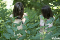 Nettle Season Is The Perfect Time To Hunt Naked Girls Through My Grounds. Their Hands