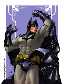 Batman, private illustration. 2012.