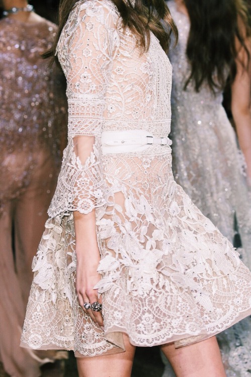 fashionfeude: Detail at Elie Saab Couture Spring Summer 2016 | PFW