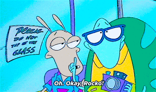 rmlgifs: Please do not tap on the glass.