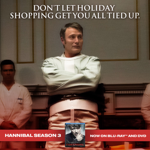 Don’t restrain yourself. The tastiest gift idea of the season is now available. Get Hannibal Season 