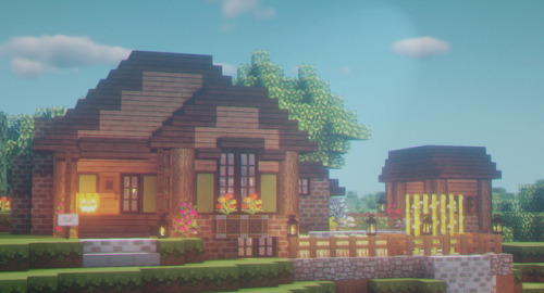 lakemizu:Some super cute houses on the honeydew server!!