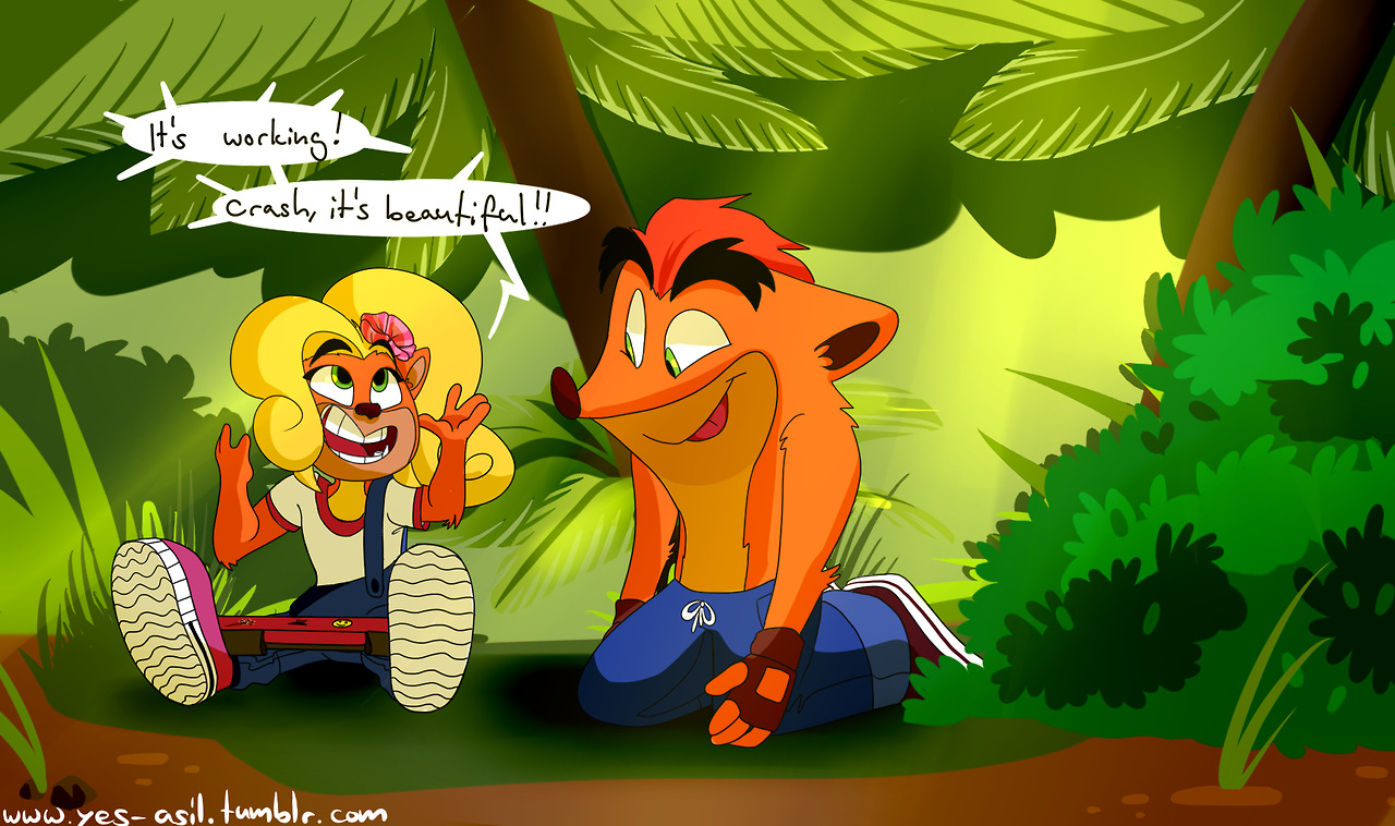 dedoarts: grimphantom2:  yes-asil: Crash might be called dumb on multiple occasions,