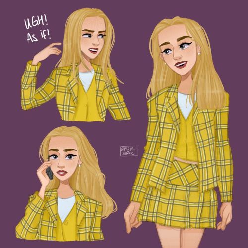 an icon ‍♀️ • • • #clueless#cherhorowitz#cherclueless#illustragram#artistsoninstagram#digitalart#art