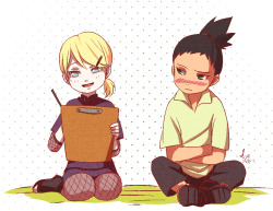 Ysue-Chan:    Au - Where Inojin Is A Little Girl And Shikadai Is In Love With Her