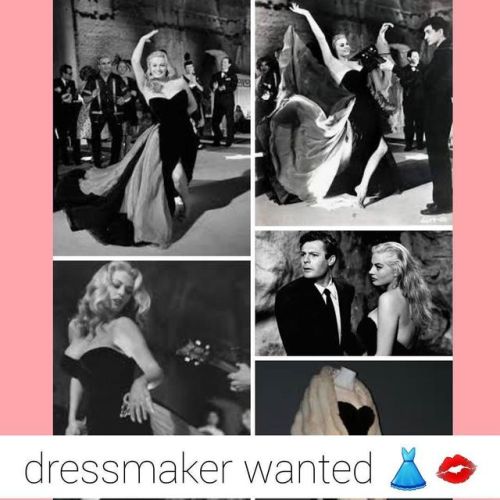 I’m looking to commission someone who can make me a custom gown like Anita Ekberg’s in L