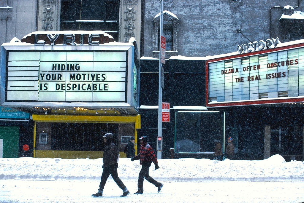 excdus:  Jenny Holzer