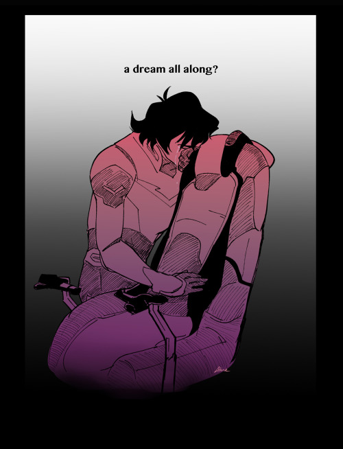 ame-gafuru:[Day 01: Dreamer]In which keith tries to cope with losing shiro again and again (read rig