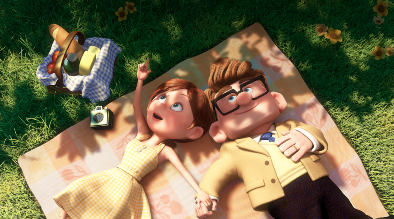 disneypixar:  In honor of Valentine’s Day, we present to you Carl and Ellie’s