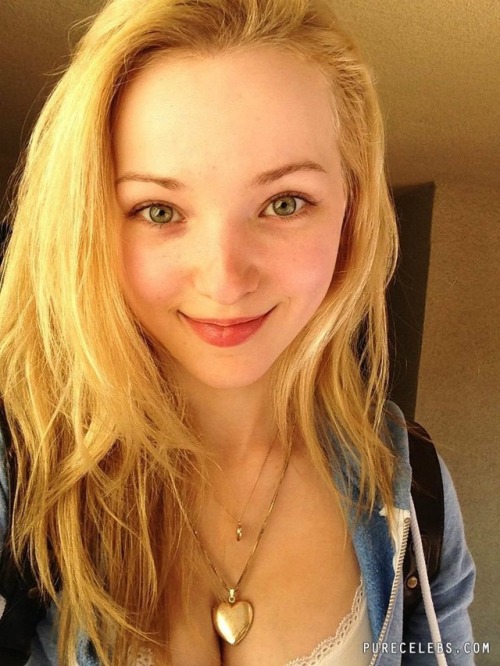 10tripledeuce:  Beautiful leaked photos and selfies of dove Cameron nude and pleasing herself.