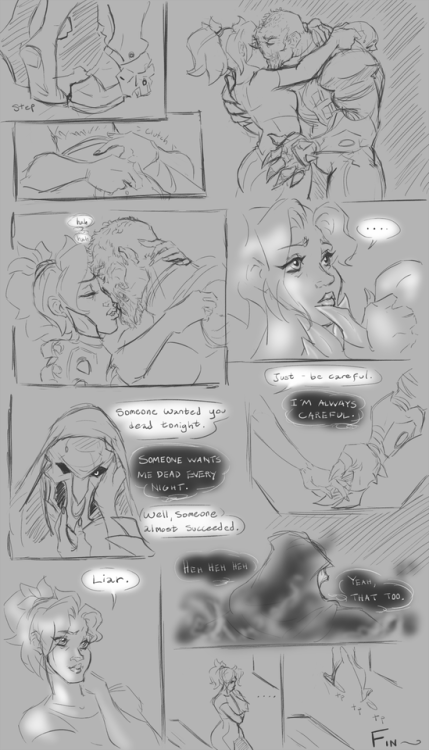 thebigpalooka: Mercykill comic which I should’ve titled somehow, but did not.  Haha RIP y