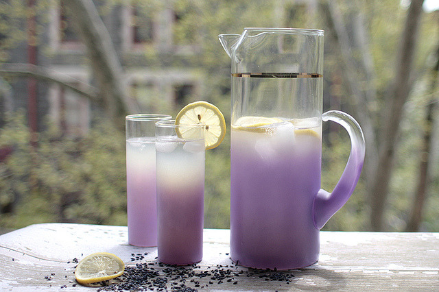 everybody-loves-to-eat:  Lavender lemonade by Noerah and Talia on Flickr.