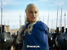 peteysparkers:“Drogon,” she sang out loudly, sweetly, all her fear forgotten. “Dracarys.”