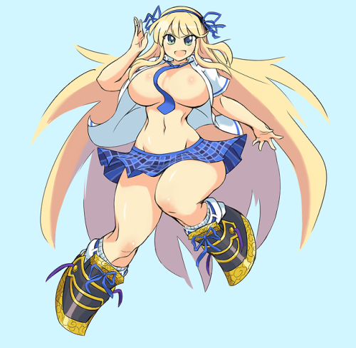 kyelyn:  Katsuragi has some sweet boots! I love her boots so much, they’re so kool!