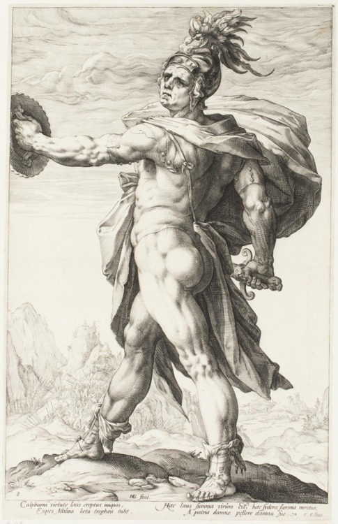Titus Manlius Torquatus, Mucius Scaevola, Horatius Cocles, Publius Horatius, Calphurnius, and Marcus