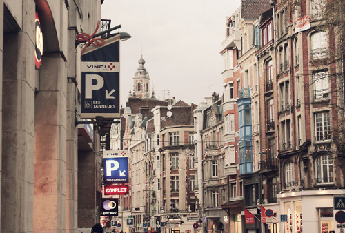 heureexquise:englishsnow:Lille, France by florescent.I love living in Vienna, but sometimes I miss m