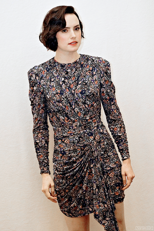 missdaisydaily: Old/New: Daisy at the Star Wars press conference in Los Angeles, August 25 2019  (so