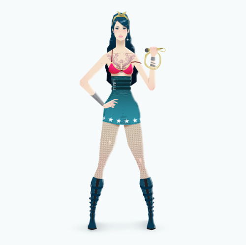 dsgn-me:   Super Rockers  (by Andrés Moncayo)  I made this project because nothing inspire more as a child than superheros and music when I was a teenager.so here it is. the two of them together. I hope you like it :) DESIGN STORY:  | Tumblr | Twitter