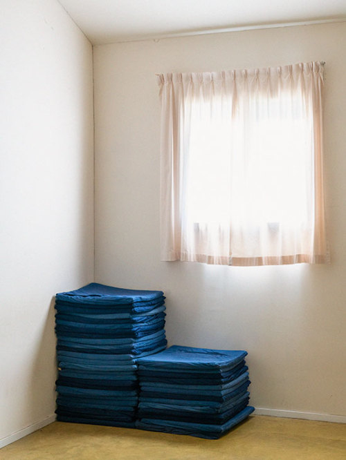 Meditation Pillows, Dhamma Pajjota, Vipassana Meditation Centre, Dilsen-Stokkem, Belgium, February 2