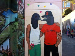 queergraffiti:  found on Clarion Alley in San Francisco, California, USA