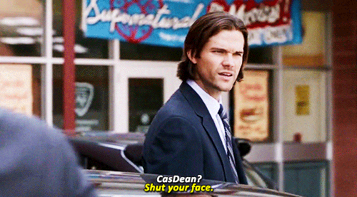 hugsforcastiel:  Friendly reminder that Sam and Dean had an argument about who would be shipped with Cas and Dean won