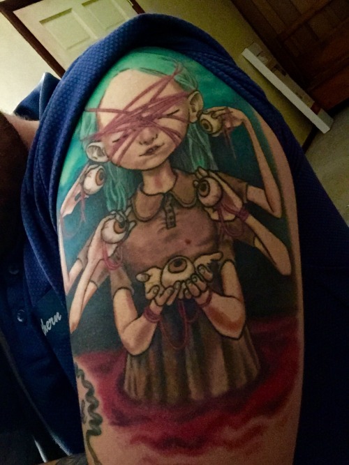 faunprincess saw you posted the picture so I decided to show you my tattoo of the picture hahah