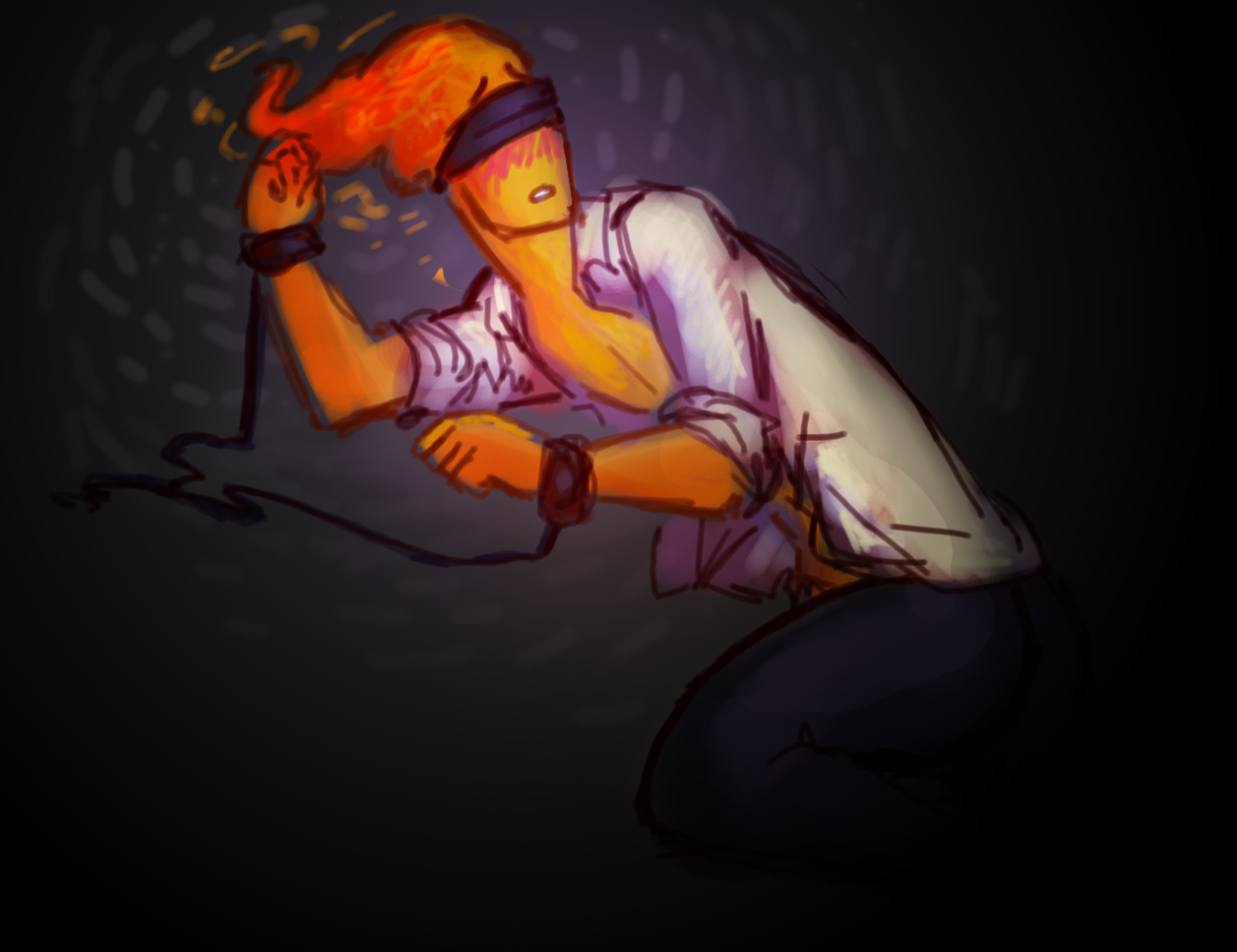 fel-fisk:  i like drawing bondage grillby //sweats loudly// 