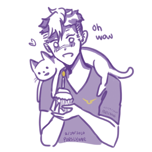 Happy birthday Shiro, you- you toddler, you! Get some restedit: I somehow forgot Shiro’s scar!! Reup