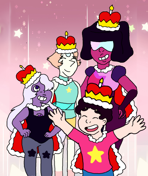 pearlnetfusion:  Happy 2nd anniversary Steven Universe! On Nov 4, 2013 Gem Glow first aired! Thank you @stevencrewniverse for making this awesome show! 