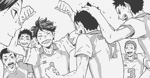 ironspiders:   Haikyuu!! Week | Day 3: All Stars  Aobajousai High School Volleyball Club ☆ Rule the 