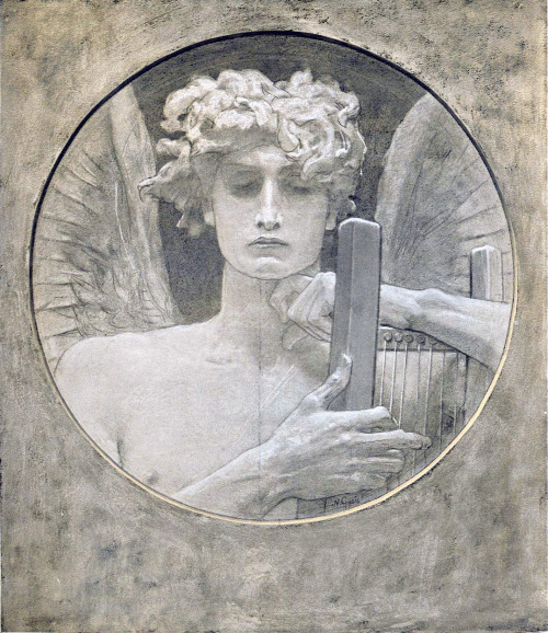 zombienormal: Mourning Genius, Nikolaos Gyzis, Die Kunst für Alle, 1902. Via.