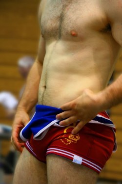 wrestlersandsinglets:  Follow me for Hot Wrestlers in Sexy Singlets =)