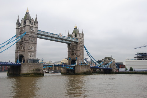 Tower Bridge: Where heads used to sit on spikes as warnings to other would be criminals. Now it is a