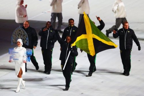 thesmithian:  Jamaica’s five-member delegation to the Winter Games are pilot Winston Watts, br