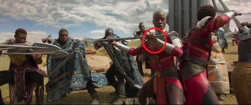 twolazytwolie:  The movie using kimoyo beads straight out of the current run of Black Panther. Ta-Nehisi Coates probably had all kinds of input in this movie.I also peeped Killmonger wearing the king’s ring